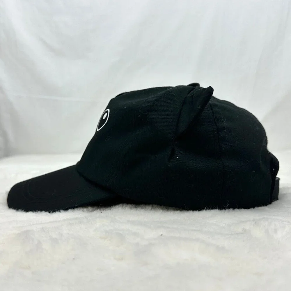 Black Cat Kids Size Adjustable Cap Hat 100% Cotton Oriental Trading Co.